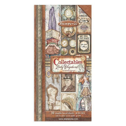 Sammelblätter 10 Blatt 15x30,5 cm (6”x12”) - Lady Vagabond Lifestyle