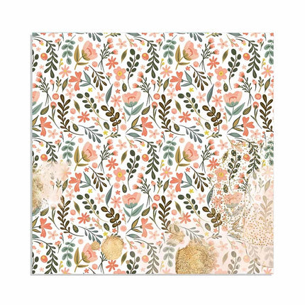 Papierblock 30,5x30,5 cm - 22 Blatt - Einseitig Love Story