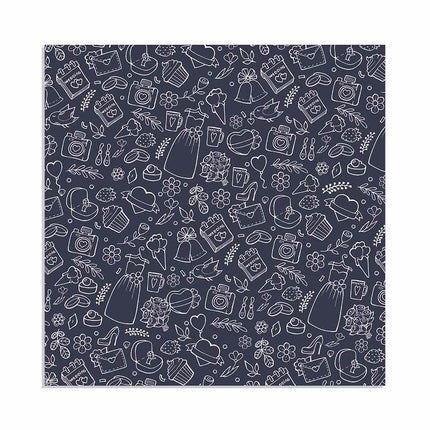 Papierblock 30,5x30,5 cm - 22 Blatt - Einseitig Love Story