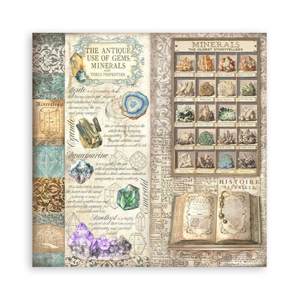 Papierblock 30,5x30,5 cm - 22 Blätter - Einseitig - Fortune
