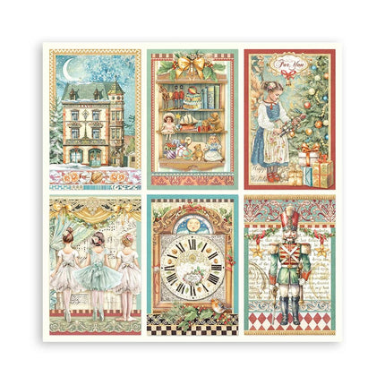 Papierblock 30,5x30,5 cm - 22 Blätter - Einseitig - Der Nussknacker