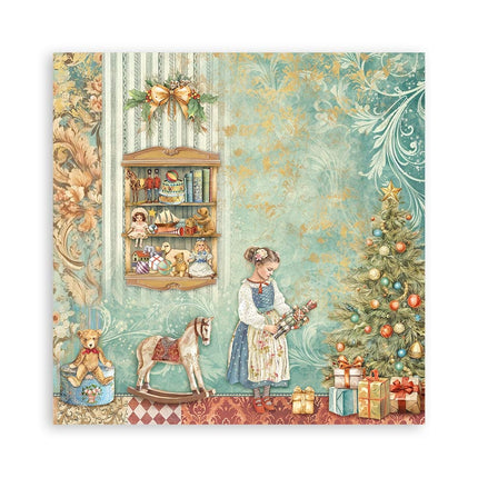 Papierblock 30,5x30,5 cm - 22 Blätter - Einseitig - Der Nussknacker