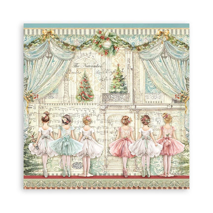 Papierblock 30,5x30,5 cm - 22 Blätter - Einseitig - Der Nussknacker