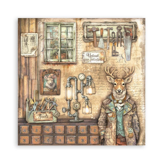 Papierblock 30,5x30,5 cm - 22 Blätter - Einseitig - Alterego