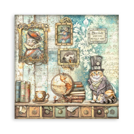 Papierblock 30,5x30,5 cm - 22 Blätter - Einseitig - Alterego