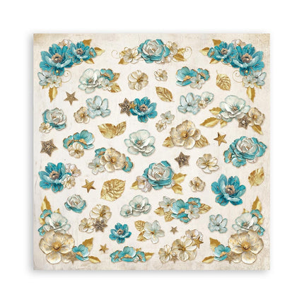 Papierblock 30,5x30,5 cm - 22 Blatt - Einseitig - Masquerade
