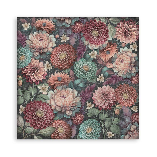 Papierblock 30,5x30,5 cm - 22 Blätter - Einseitig - Meister der Magie