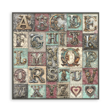 Papierblock 30,5x30,5 cm - 22 Blätter - Einseitig - Meister der Magie