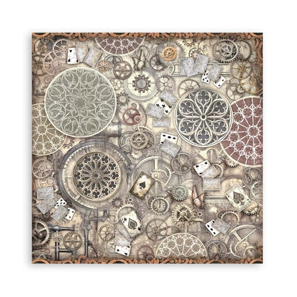 Papierblock 30,5x30,5 cm - 22 Blätter - Einseitig - Meister der Magie