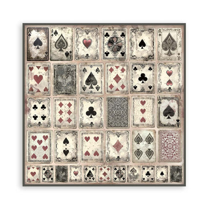 Papierblock 30,5x30,5 cm - 22 Blätter - Einseitig - Meister der Magie