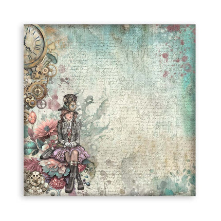 Papierblock 30,5x30,5 cm - 22 Blätter - Einseitig - Meister der Magie