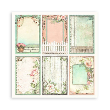 Papierblock 30,5x30,5 cm - 22 Blatt - Einseitig - House of Roses
