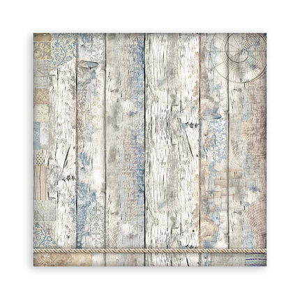Papierblock 30,5x30,5 cm - 22 Blatt - Einseitig - Silent Sea
