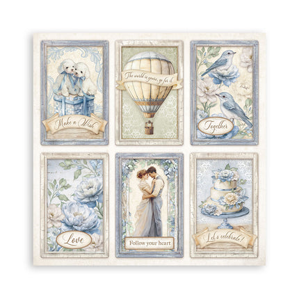 Papierblock 30,5x30,5 cm - 22 Blatt - Einseitig - Zeitlos
