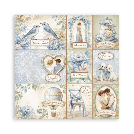 Papierblock 30,5x30,5 cm - 22 Blatt - Einseitig - Zeitlos