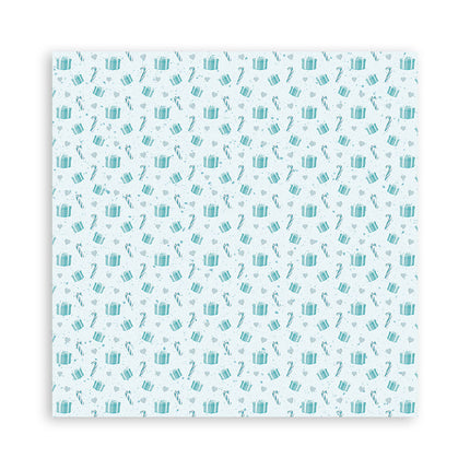 Papierblock 30,5x30,5 cm - 22 Blatt - Einseitig - Candy Christmas