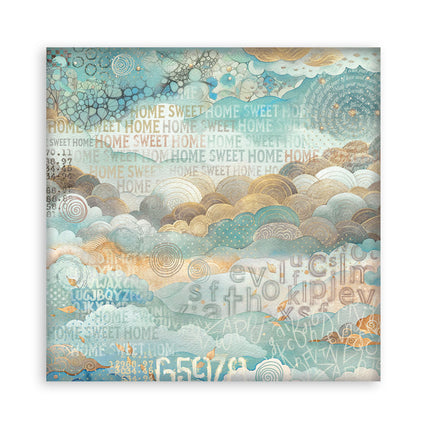 Papierblock 30,5x30,5 cm - 22 Blätter - Einseitig - Flauschige Freunde