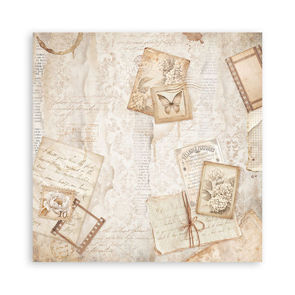 Papierblock 30,5x30,5 cm - 22 Blätter - Einseitig - Quiet Days