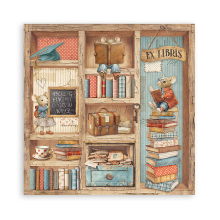 Scrapbooking Block 22 Blatt cm 30,5x30,5 (12"x12") einseitig - Familie  