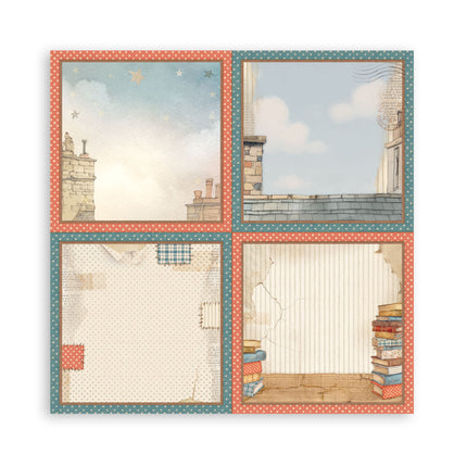 Scrapbooking Block 22 Blatt cm 30,5x30,5 (12"x12") einseitig - Familie  