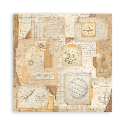 Scrapbooking Block 22 Blatt cm 30,5x30,5 (12"x12") einseitig - A new Beginning