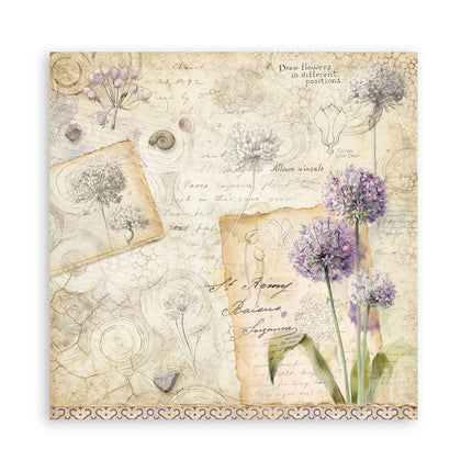 Scrapbooking Bedrucktes Pad für Kunst und Basteln 22 Blatt cm 30,5x30,5 (12"x12") Einseitig - Rundum