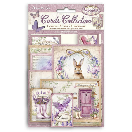 Kartenkollektion - Lavendel