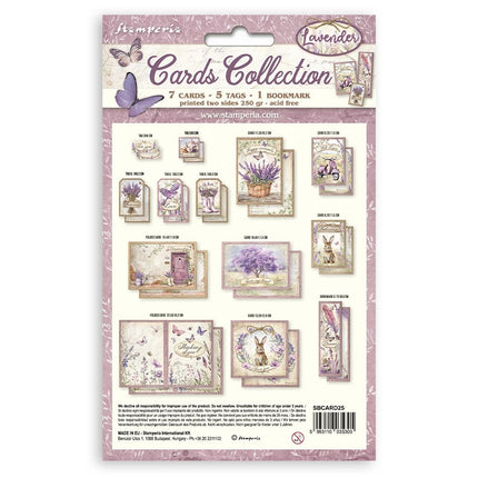 Kartenkollektion - Lavendel