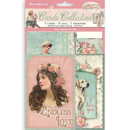 Bedruckte Kunstkarten Sammlung - House of Roses