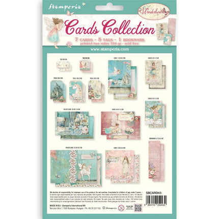 Bedruckte Art Karten Kollektion - Wunderland