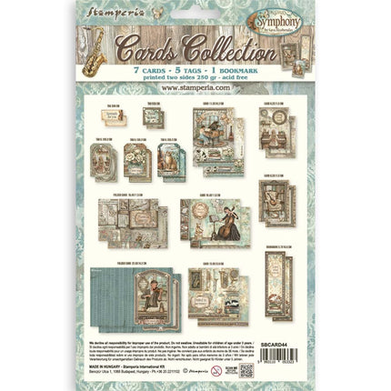 Gedruckte Kunstkarten Kollektion - Symphony
