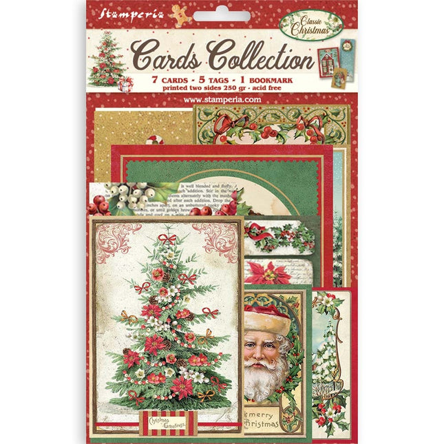 Printed Art Cards Collection - Classic Christmas