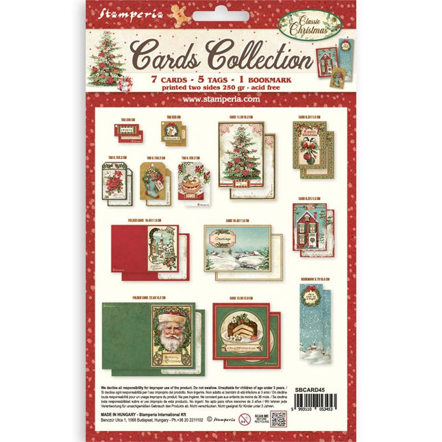 Printed Art Cards Collection - Classic Christmas