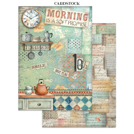 Junk Journal Sticker, Ausschnitte, Hintergründe - Furry Friends