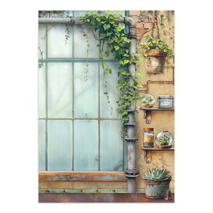 Junk Journal Sticker, Ausschnitte, Hintergründe - A new Beginning