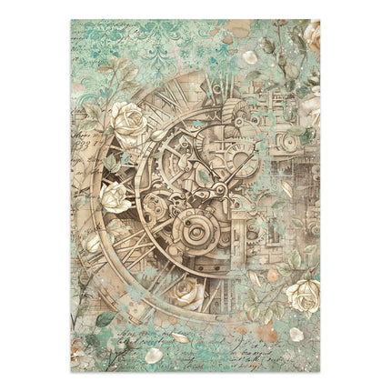 Bedrucktes Art Junk Journal: Sticker, Ausschnitte, Hintergründe für Kunst und Handwerk - Gärten der Zeit