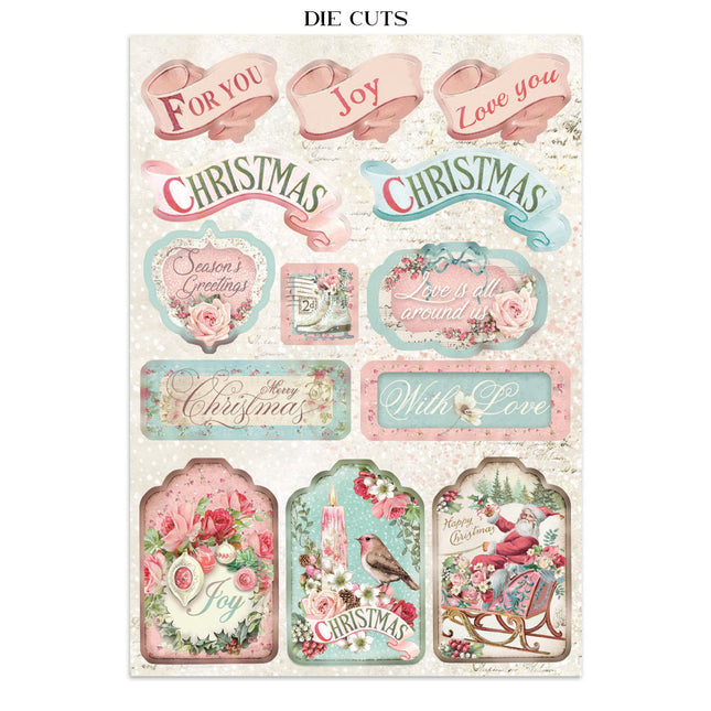 Printed Art Junk Journal Focus Points for Art and Craft A5 - Winter Magic
