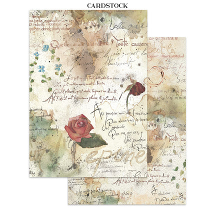 Printed Art Junk Journal Focus Points for Art and Craft A5 - Flowers and Poems