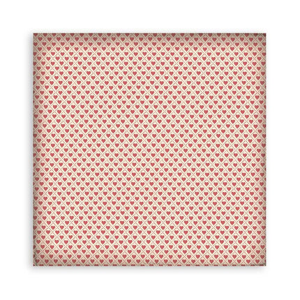 Packung 4 Stoffblätter cm 30x30 - Alice Forever