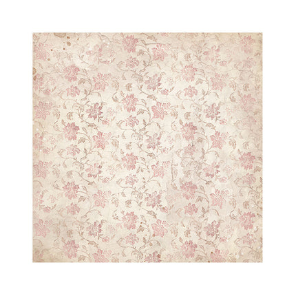 Pack 4 Stoffblätter cm 30x30 - Romance Forever