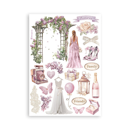 Washi-Album 8 Blätter A5 - Romance Forever
