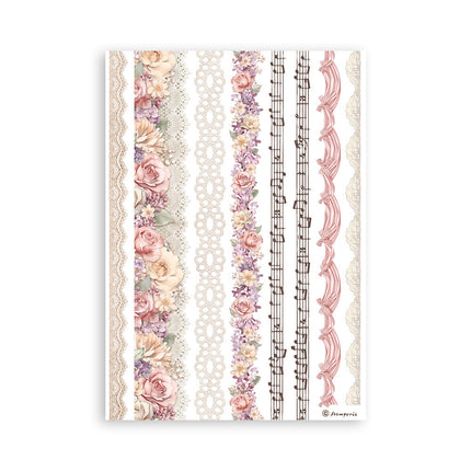 Washi-Album 8 Blätter A5 - Romance Forever