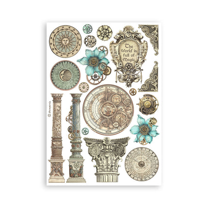 Washi-Pad 8 Blatt A5 - Sir Vagabond in Fantasy World