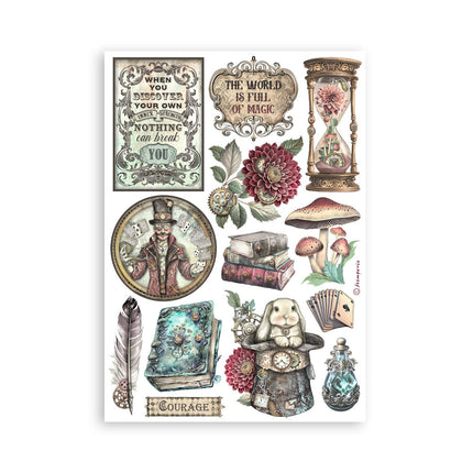 Washi-Block 8 Blätter A5 - Master of Magic