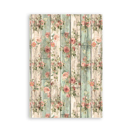 Washi-Block 8 Blatt A5 - House of Roses