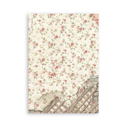 Washi-Block 8 Blatt A5 - House of Roses