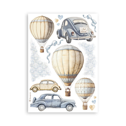 Washi-Pad 8 Blatt A5 - Zeitlos