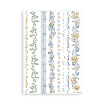 Washi-Pad 8 Blatt A5 - Zeitlos