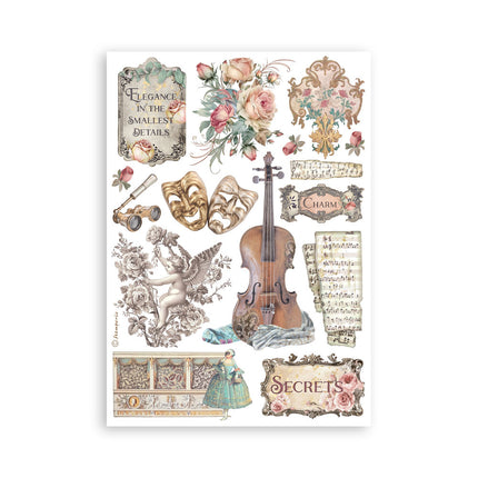Washi-Pad 8 Blatt A5 - Venice City of Art