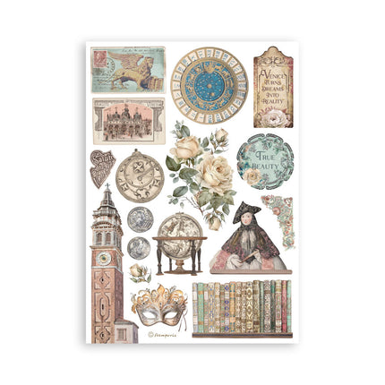 Washi-Pad 8 Blatt A5 - Venice City of Art